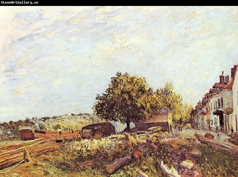 Alfred Sisley Saint Mammes am Morgen